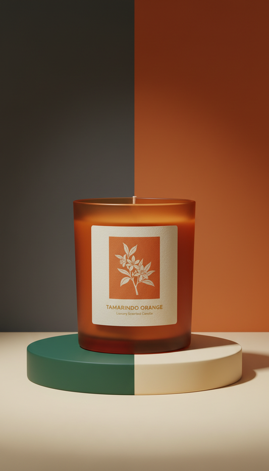 Tamarindo Orange soy candle