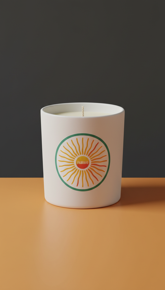 Sun Gold coconut wax candle